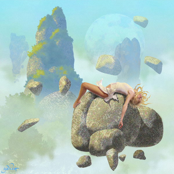Dancer on the Rocks Image